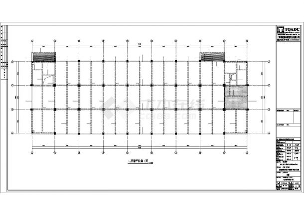 【5层】9747.9平米五层框架厂房工程量计算书及图纸-图二
