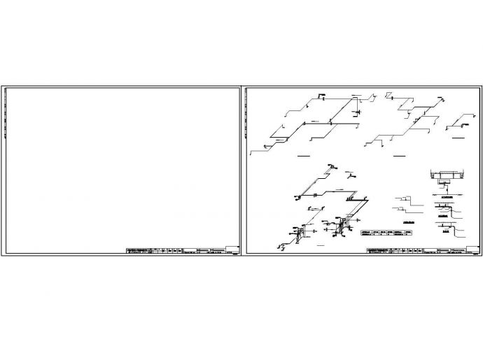 宁波中心人防地下室给排水设计施工图（平时、战时）cad图纸_图1