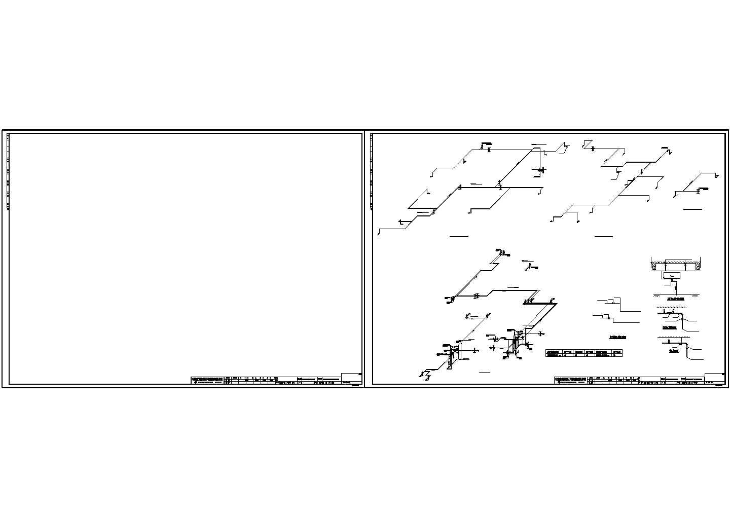 宁波中心人防地下室给排水设计施工图（平时、战时）cad图纸