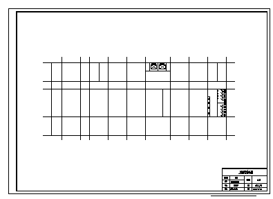土木工程毕业设计_办公楼设计_5000平米左右某市六层钢框架结构办公楼建施cad图(含计算书，毕业设计)-图二