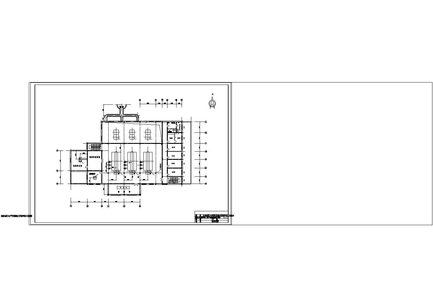 15万平米采暖锅炉房工艺cad