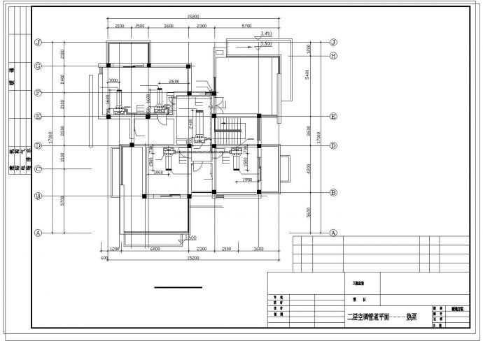 别墅和会所空调设计cad施工图_图1