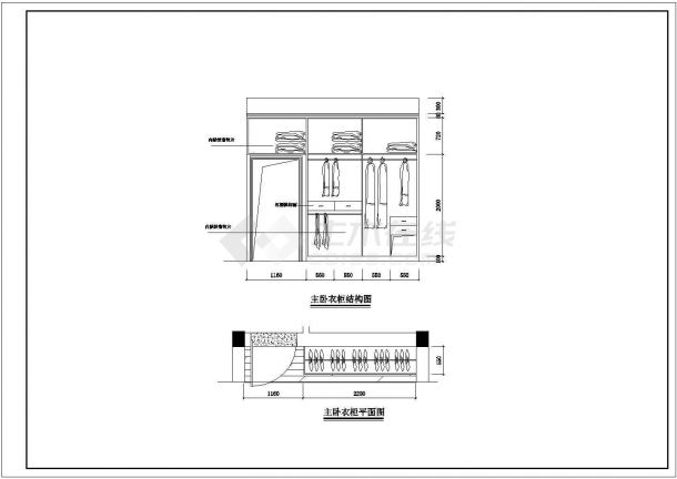 崇州市某新建小区120平米热门户型全套装修施工设计CAD图纸-图一