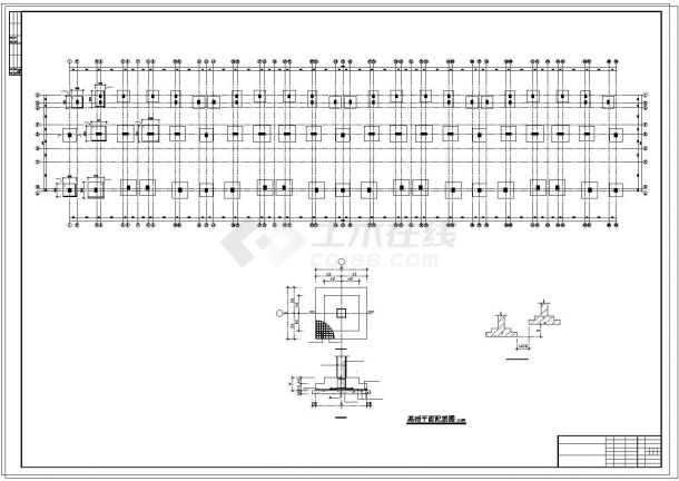 【6层】4786平米六层框架住宅底层为车库（计算书、施组、建筑、结构设计CAD图）-图二