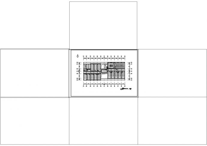 办公楼设计_某高层办公楼建筑电气施工设计cad方案图_图1