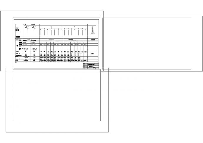 某小区低压配电系统cad图纸设计_图1