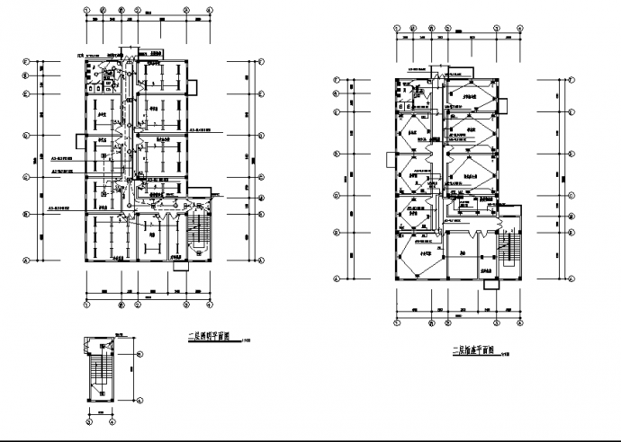2层省级医院影像中心大楼电气系统设计施工cad图纸_图1