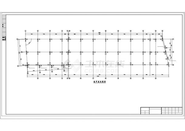 办公楼设计_5047.749平方米四层框架办公楼招标文件、清单、CAD图22张-图一