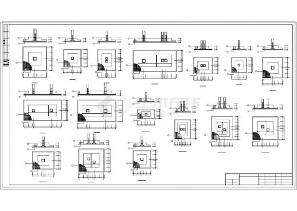 办公楼设计_5047.749平方米四层框架办公楼招标文件、清单、CAD图22张-图二
