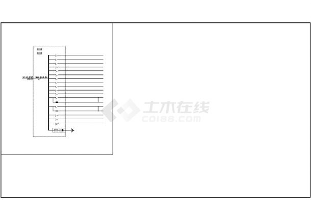 某机械制造公司厂房电气消防施工图-图二