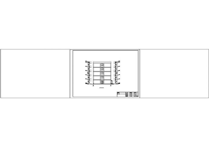 土木工程毕业设计_【5层】2800平米框架商务写字楼毕业设计（含计算书，建筑、结构cad图）_图1