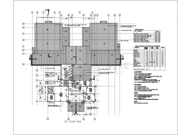 外国厂房建筑设计cad图，含设计说明-图二