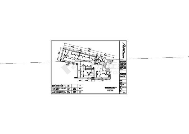 某大型商场家具专卖装修详细方案设计施工CAD图纸-图二