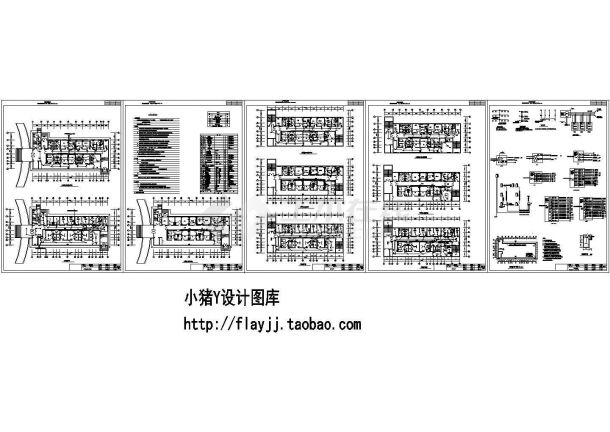 某医院3层砖混传染病医院病房楼电施图【 配电弱电系统 说明 图例】-图一