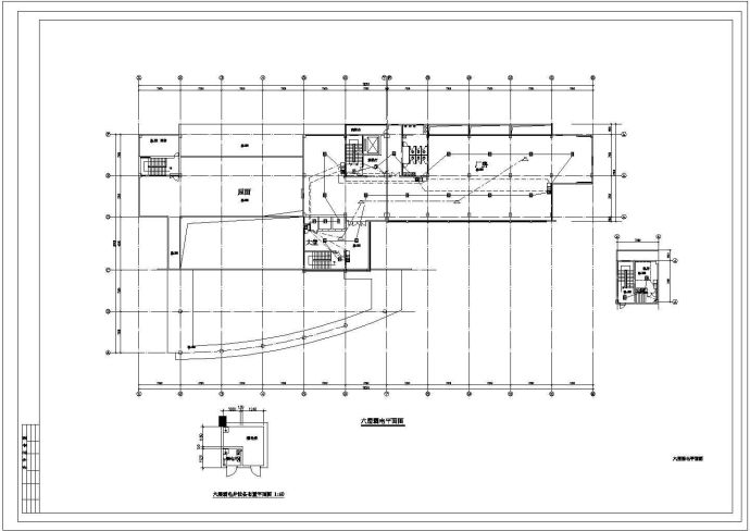 某六层厂房电气建施图_图1