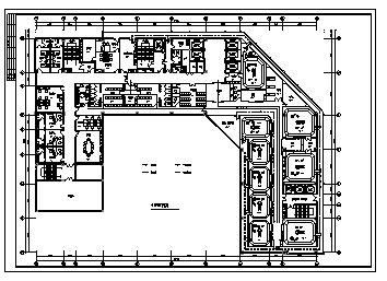 医院设计_某市医院手术室设计cad图(含平面图)_图1