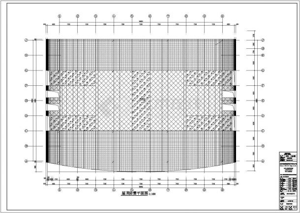 苏州某中学2层钢框架结构体育馆全套电气系统CAD设计图纸-图一
