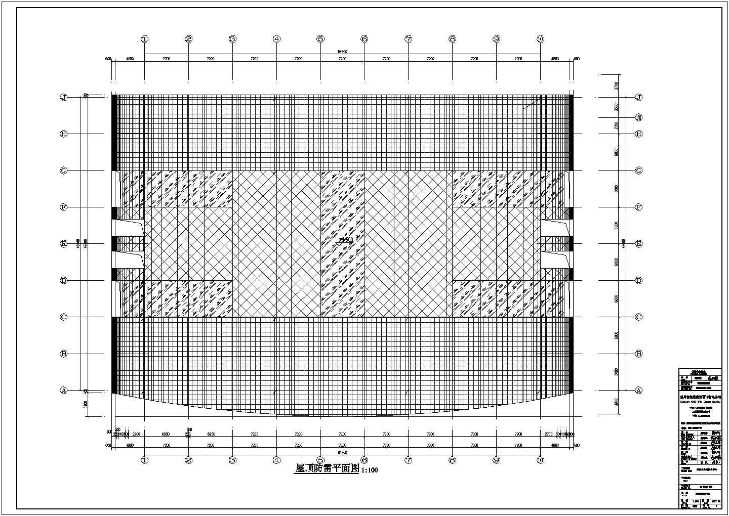 苏州某中学2层钢框架结构体育馆全套电气系统CAD设计图纸