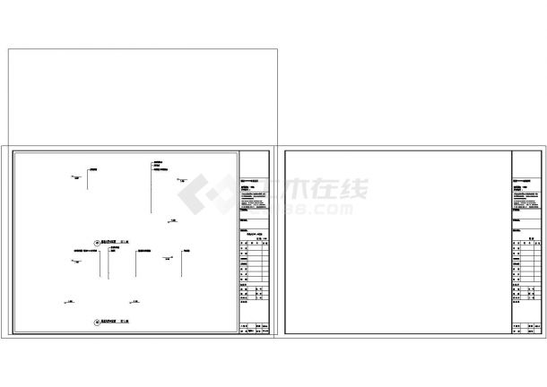 [杭州]某四星级酒店桑拿部装修图非常标准CAD图纸设计-图二
