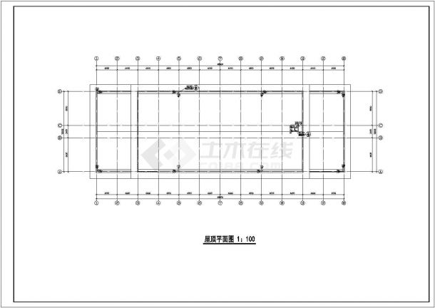 某小型中餐厅建筑设计方案全套CAD图-图一