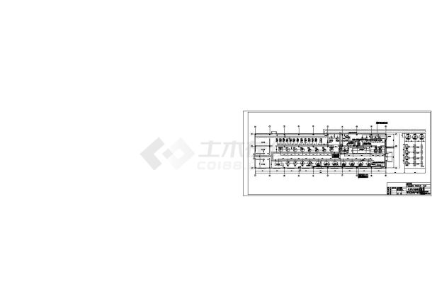 100th锅炉补给水处理站平面图纸-图一