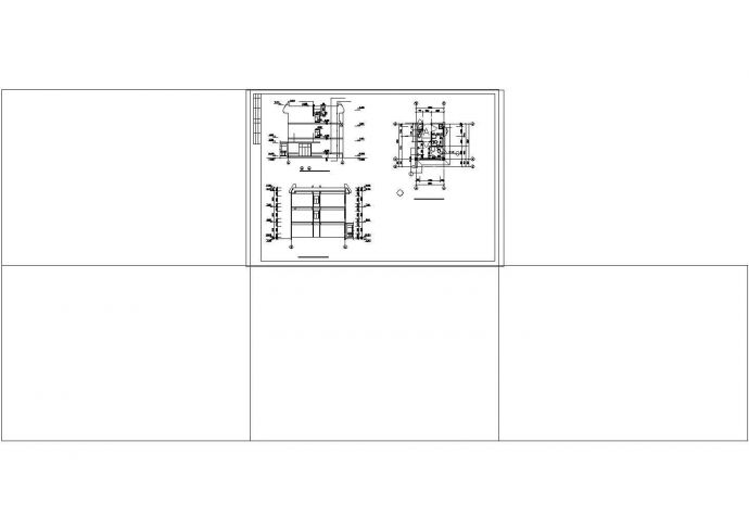 办公楼设计_某高档办公楼规划全套CAD建筑施工图_图1