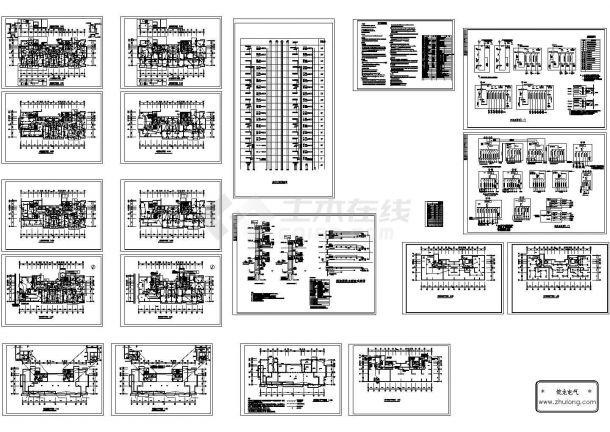 [天津]某18层住宅楼全套电气施工图纸-图二