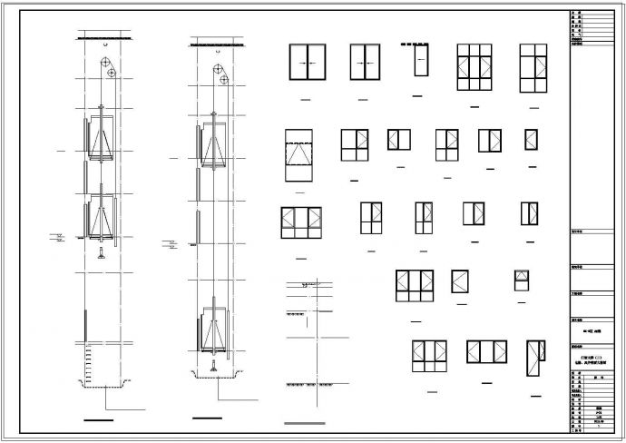 [西安]现代高层塔式住宅带底商建筑设计CAD施工图_图1