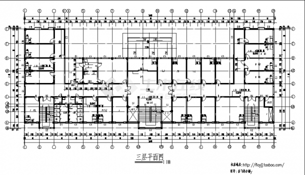 6层6256平方米医院急诊楼建筑设计施工cad图纸，含设计说明-图一