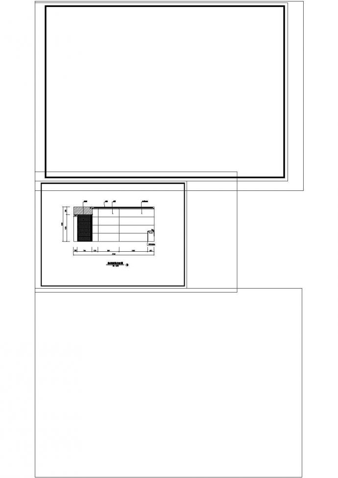 某浴室装修立面图非常标准CAD图纸设计_图1