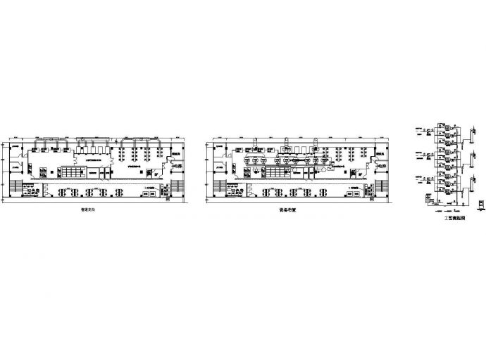 6.5w催化燃烧工艺cad图纸环保（CAD，3张图纸）_图1