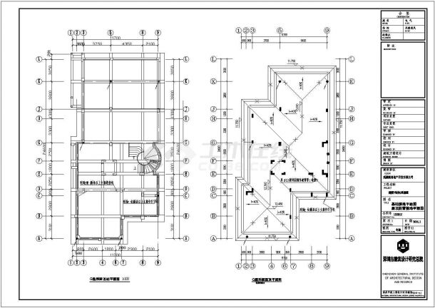 某住宅区三层别墅建筑电气设计CAD图-图一