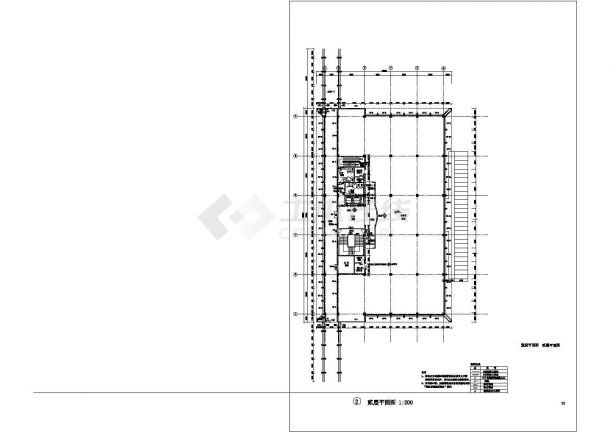 办公楼设计_办公楼CAD建设施工图-图一