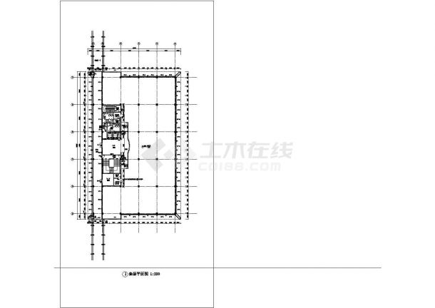 办公楼设计_办公楼CAD建设施工图-图二