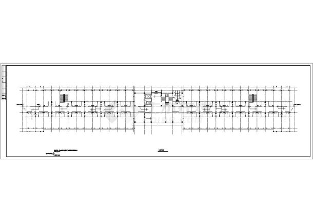 某五层中式风格敬老院建筑扩初图(CAD)-图二