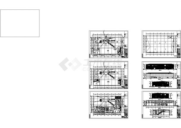 某地区博物馆建筑剖面CAD设计图纸cad施工图设计-图一