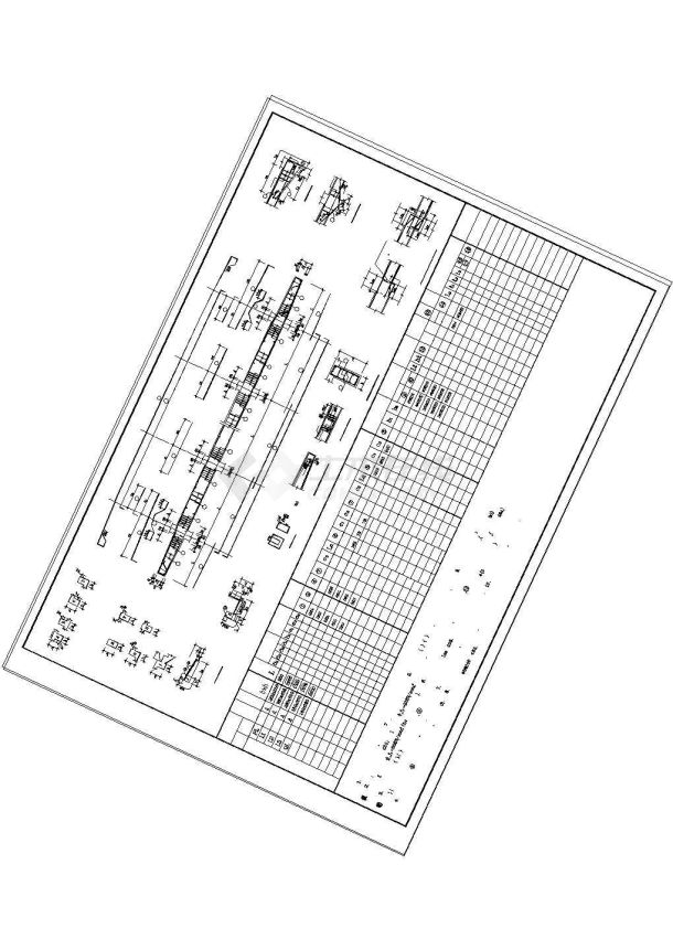 一整套古建筑圆亭cad建筑设计施工图纸-图二