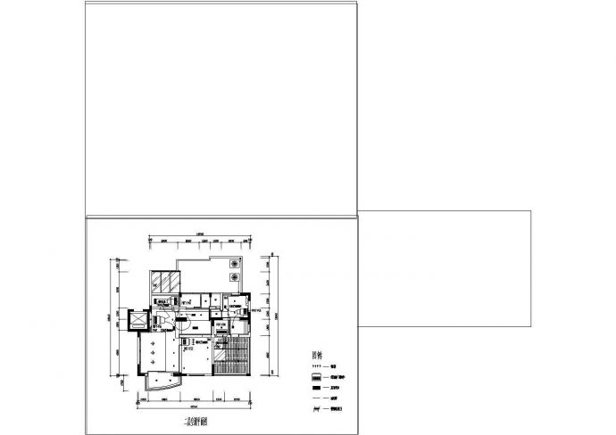 住宅户型家用中央空调施工cad设计图纸_图1