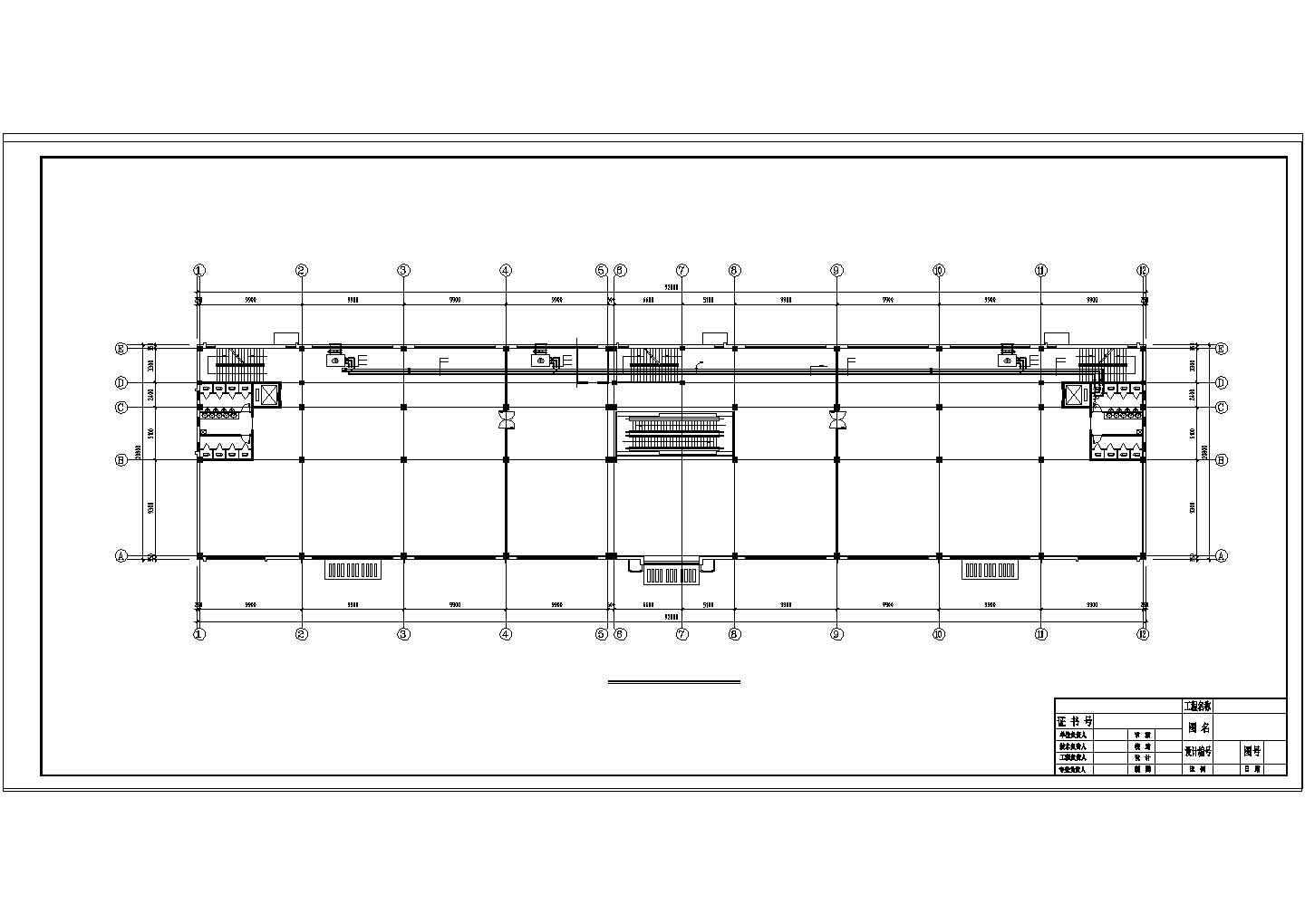 中型商场空调全套设计CAD施工图纸