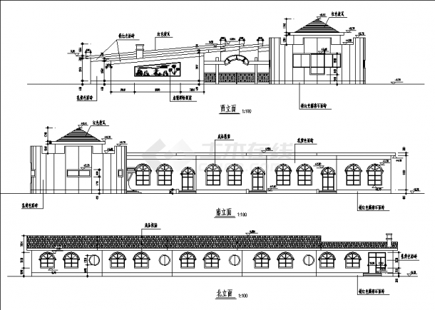 宝贝乐园1层831平米小区幼儿园建施cad图纸，含设计说明-图二