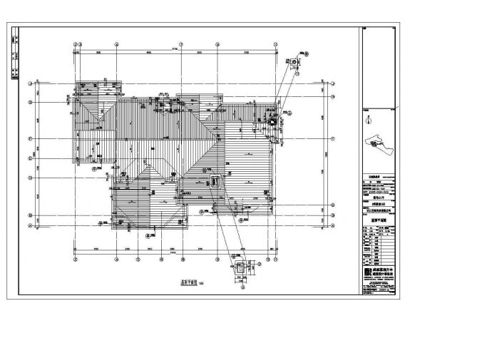 南京某别墅区会所石材装饰设计CAD图_图1