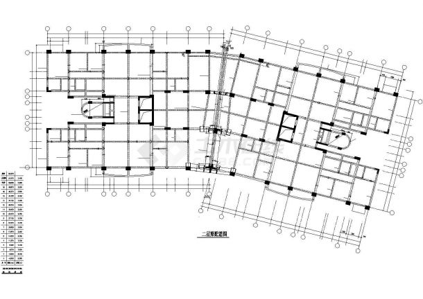 东莞某花园二层框架结构住宅楼施工图-图一