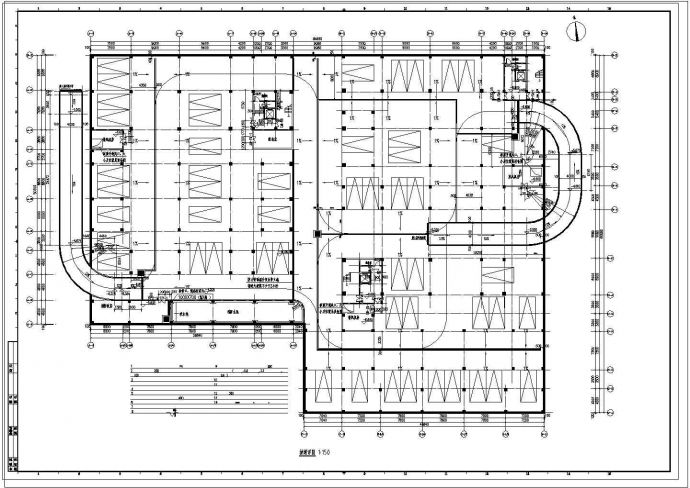 某高档四合院全套建筑设计CAD施工图纸_图1