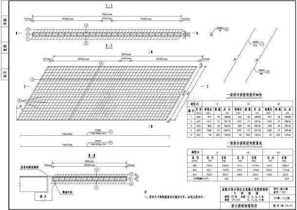 连续箱梁桥桥台搭板设计CAD通用图-图二