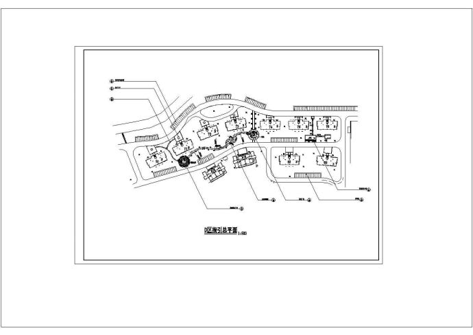 某小区景观设计施工图整套非常标准cad图纸设计_图1