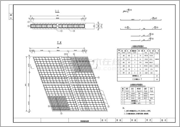 [黑龙江]桥梁搭板构造CAD详图-图二