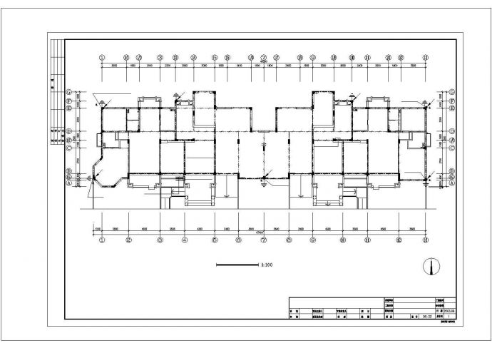 六层住宅电气全套CAD的图纸_图1