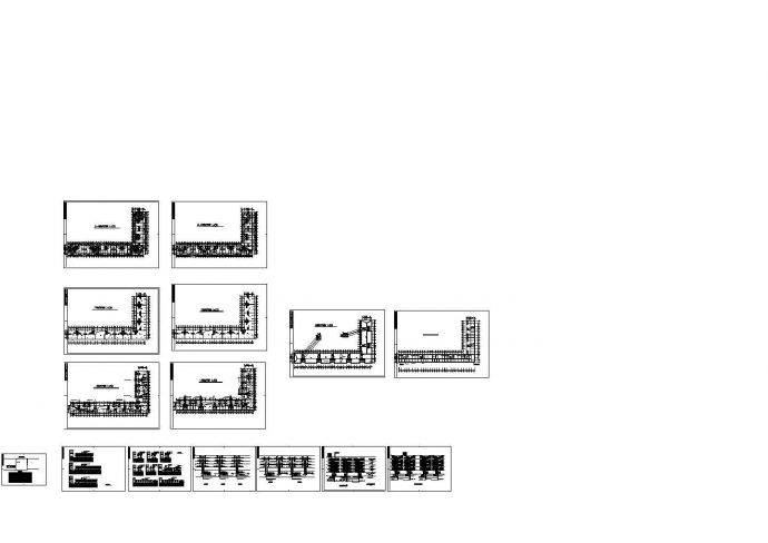 6层住宅楼电气施工图纸（带车库设计）_图1