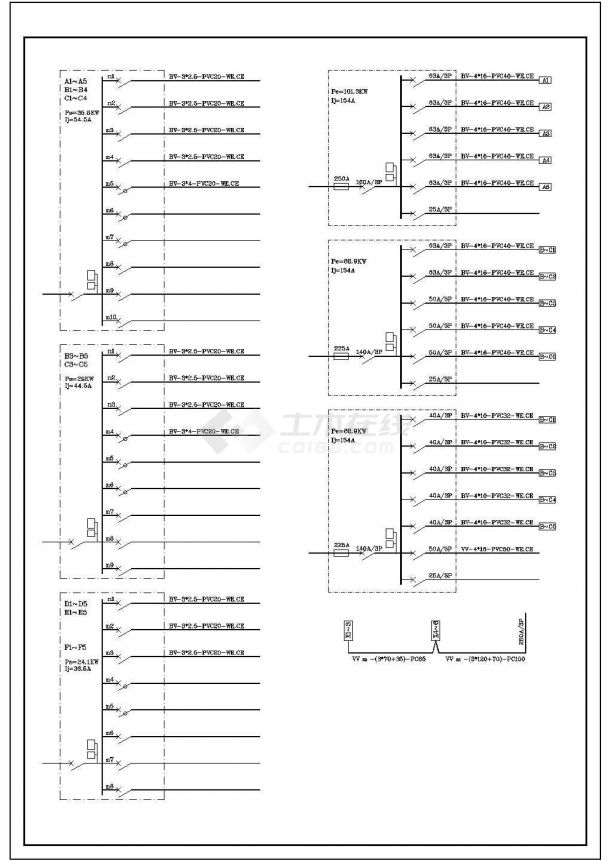 [南京]厂房水电安装工程量计算实例(附全套图纸)-图二