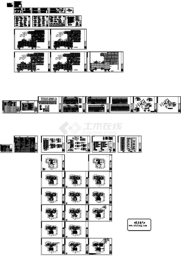 [惠州]32层住宅楼电气施工设计图纸-图一
